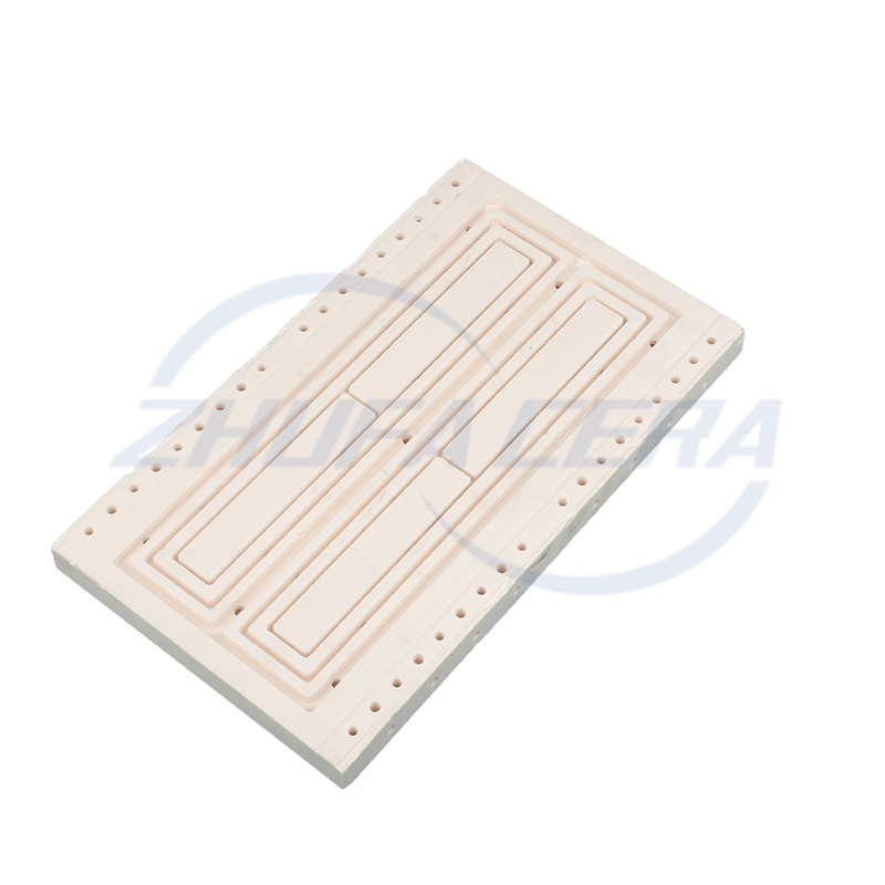 Placa de cerâmica de alumina de tamanho grande