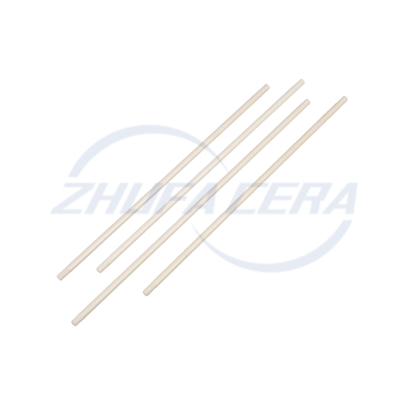 Haste de cerâmica de alumina roscada