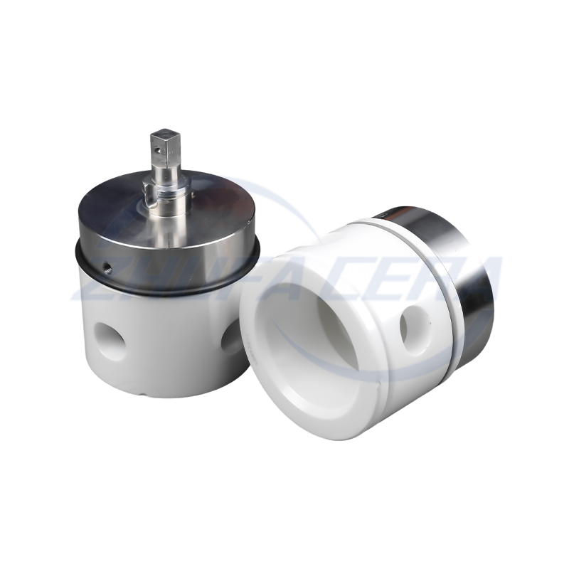 Êmbolo de metal cerâmica de zircônia