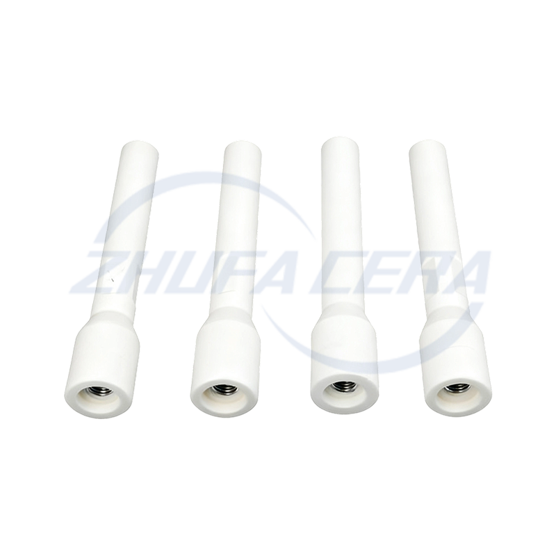 Peças de metal cerâmica de alumina