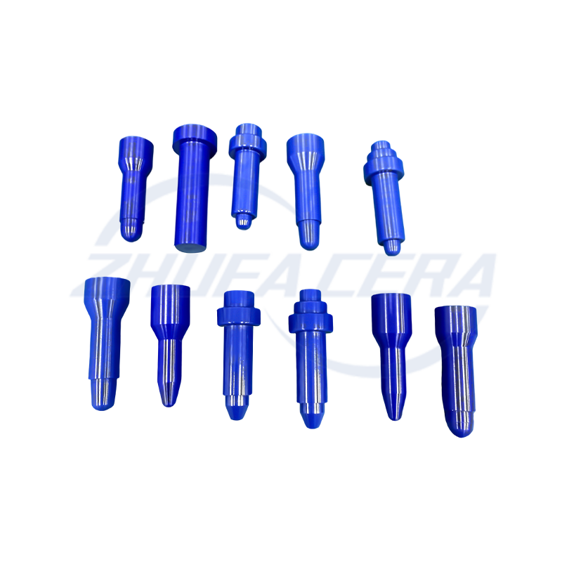 Produtos da série de pinos de posicionamento de cerâmica de zircônia azul