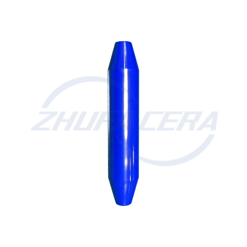 Pino de posicionamento cerâmico de zircônia azul