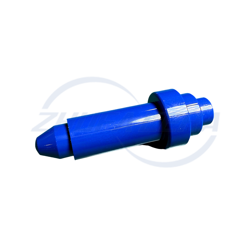 Pino de posicionamento cerâmico de zircônia azul